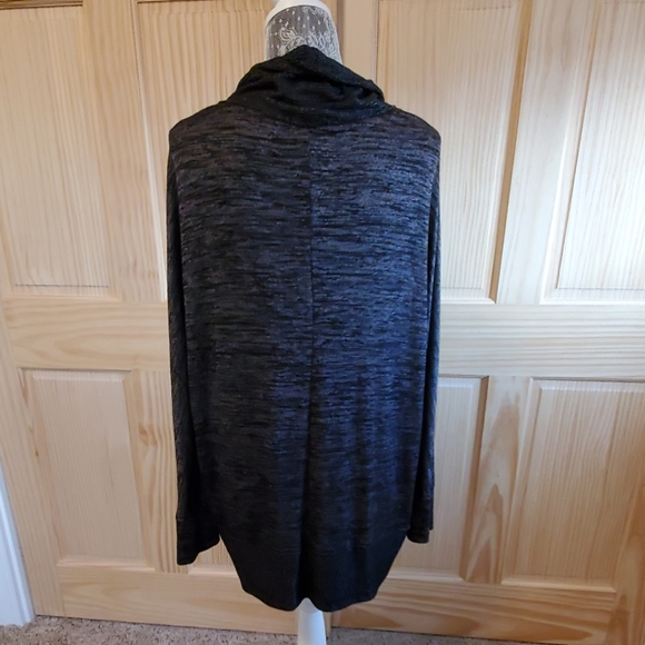 A.n.a. black and silver/grey cardigan - Picture 2 of 4
